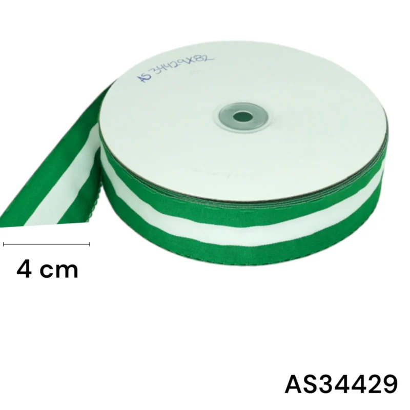 CINTA PARA ESCARAPELA CON HILO DE 4 CM