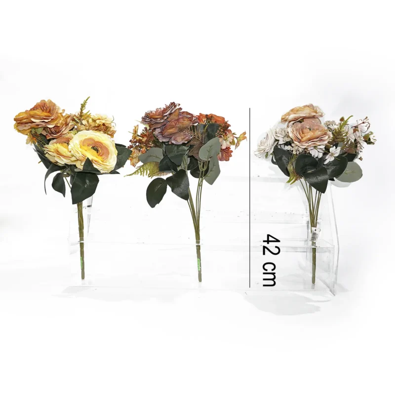 ROSA OTOÑAL X9PCS 42CM