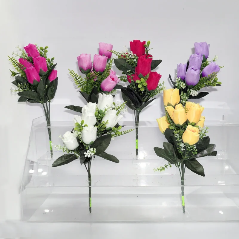 ROSA CERRADA X7PCS