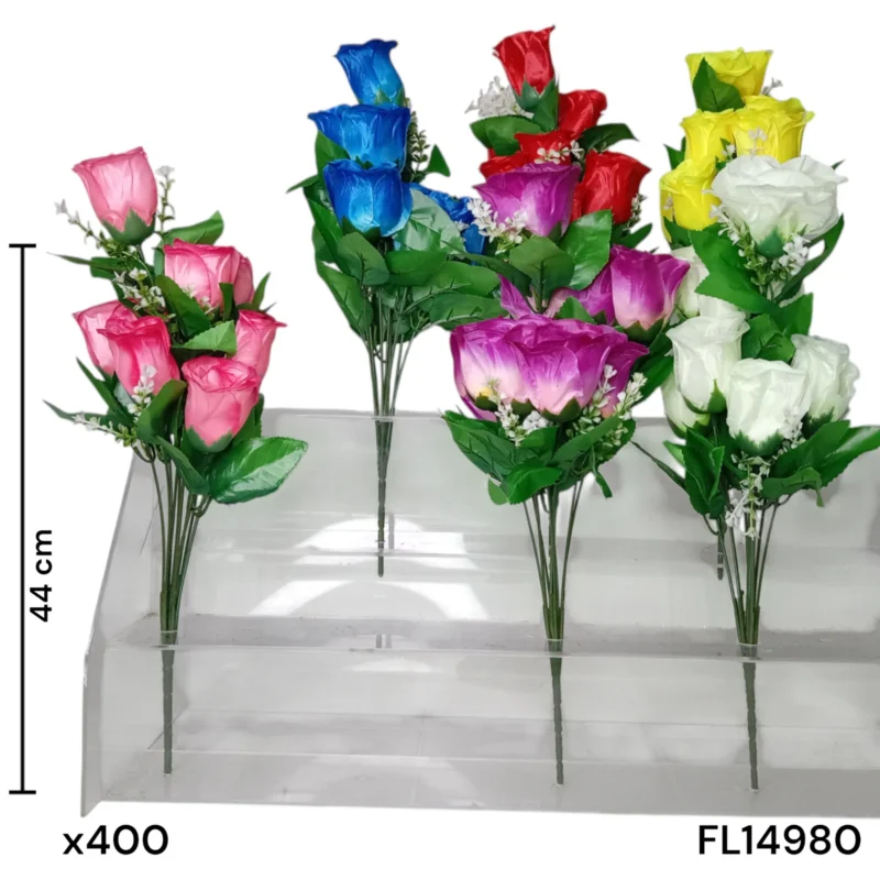 ROSA CERRADA X10PCS