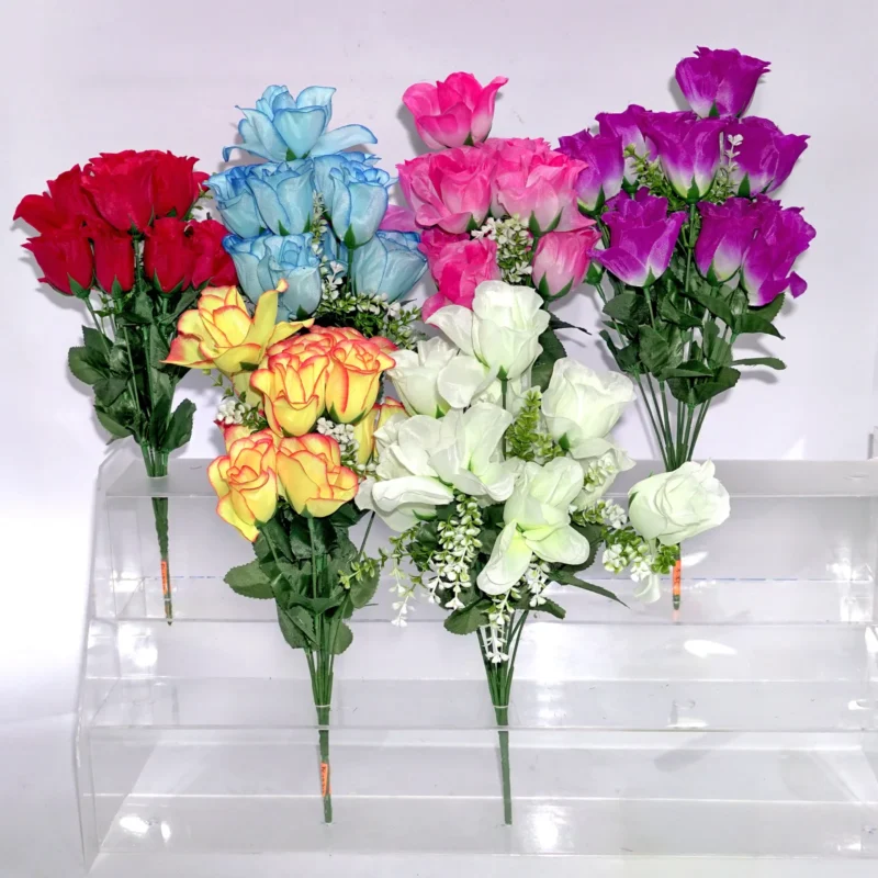 ROSA CERRADA X12PCS