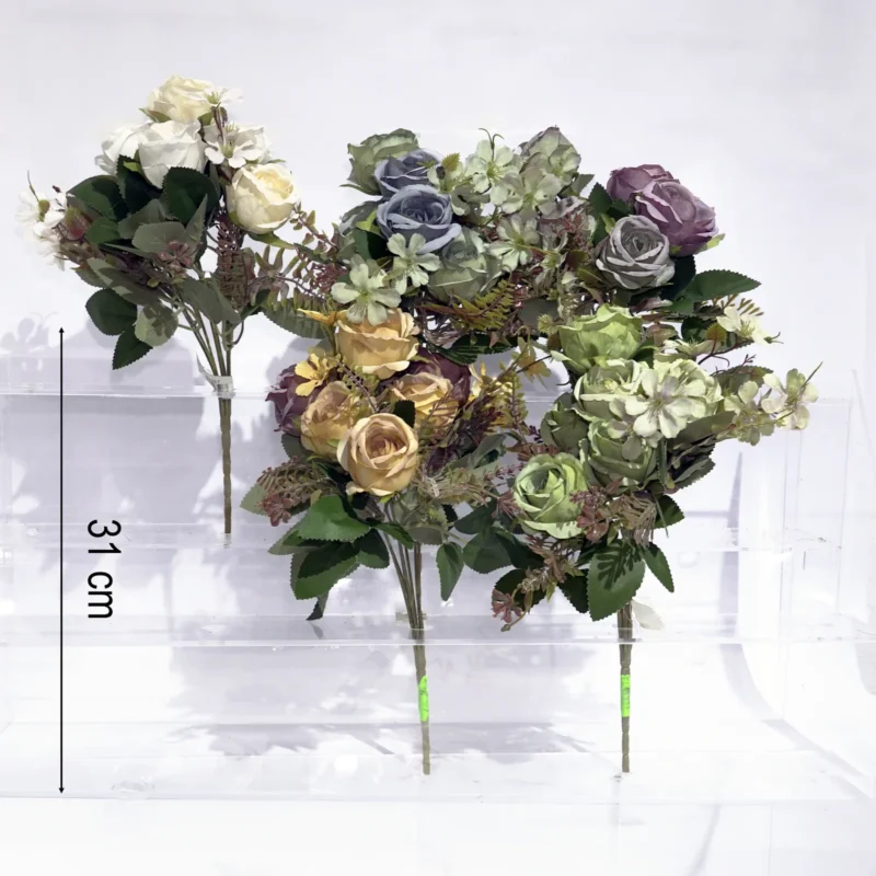 ROSA OTOÑAL X7PCS 32CM