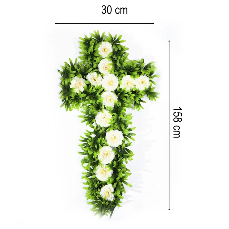CRUZ DE ROSA X13PCS 29X64CM