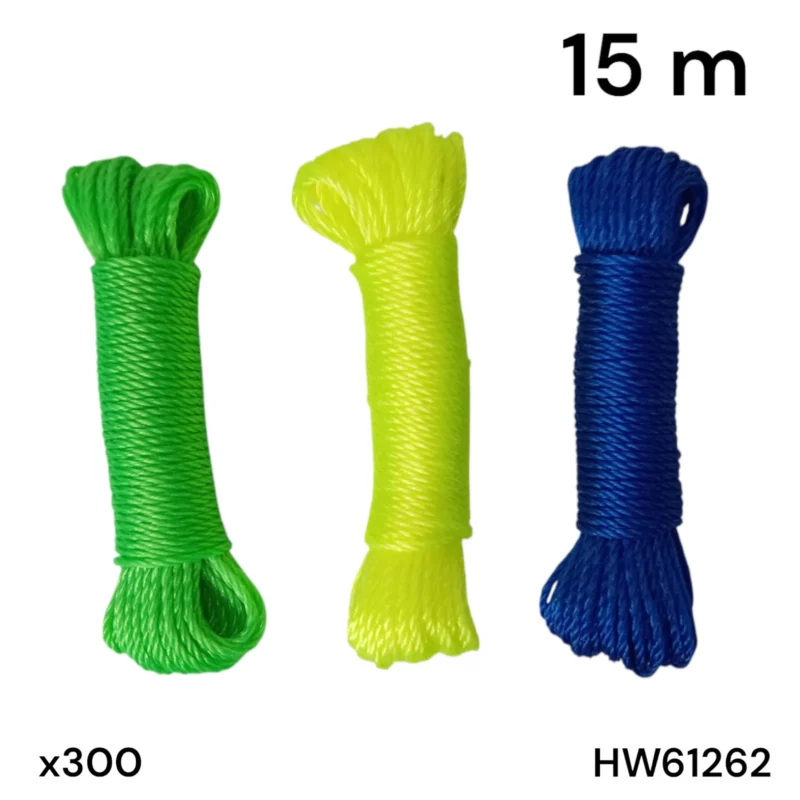CUERDA 15M COLORES SURTIDO