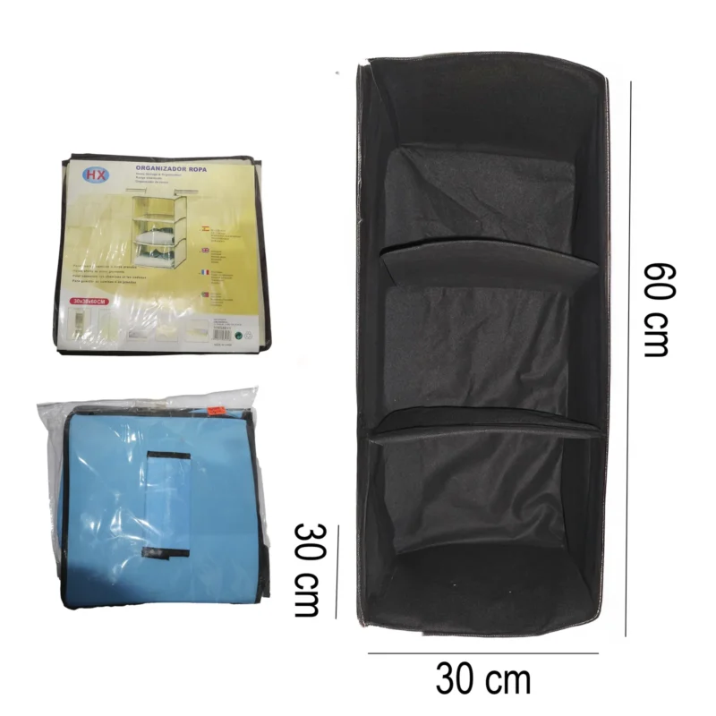 PORTA ZAPATOS 3PISOS 30CM30CMW60CM