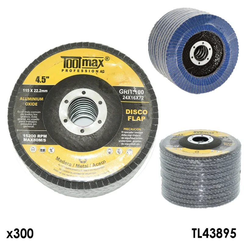 DISCO FLAP AZUL 100GR 115MM