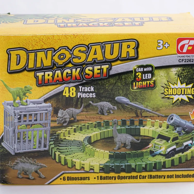 PISTA DE AUTO DINOSAURIO
