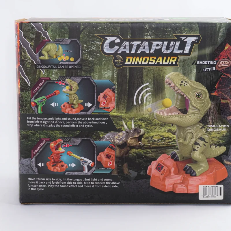 PISTOLA DE DINOSAURIO DE JUGUETE