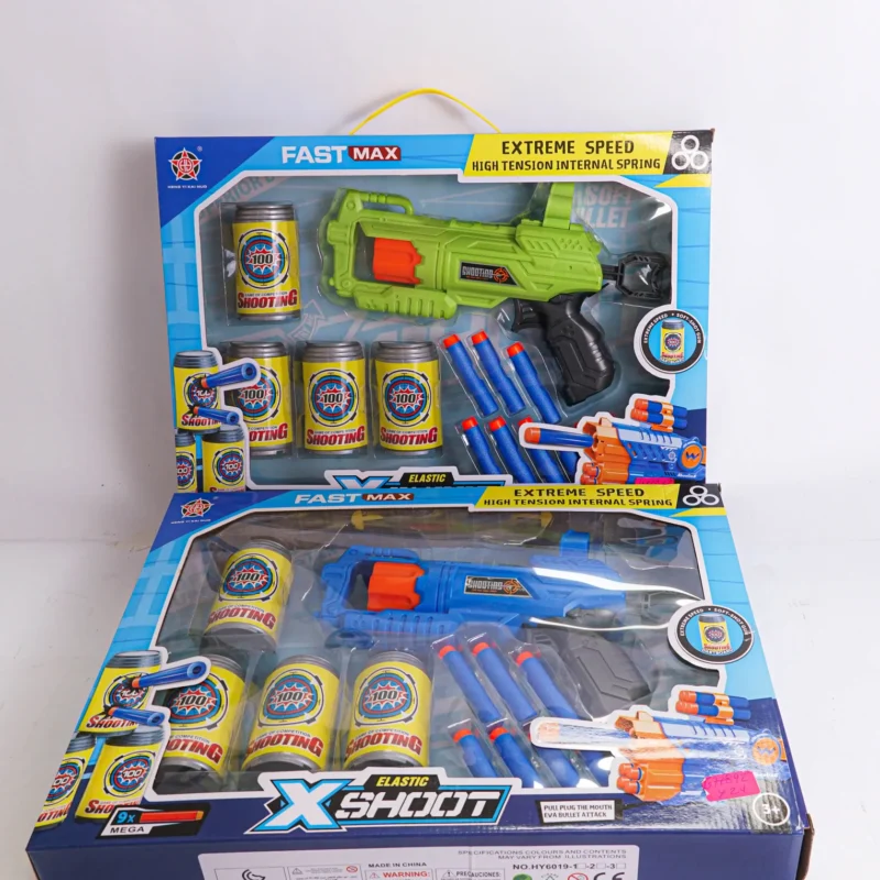 PISTOLA CON BALAS DE GOMA