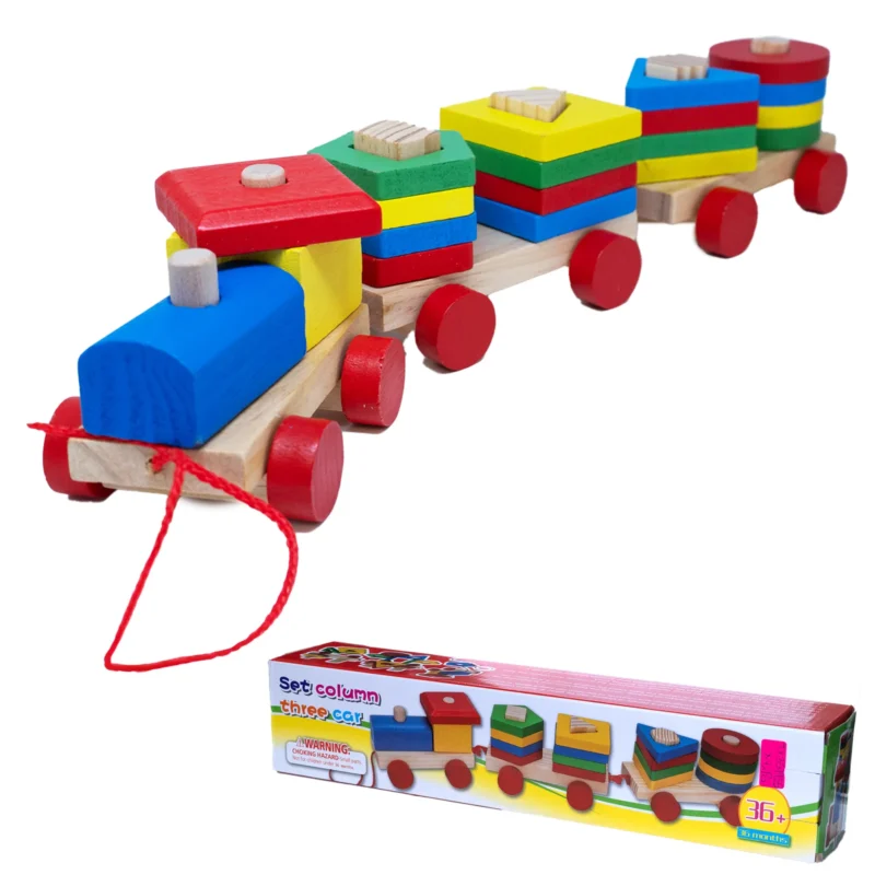 JUGUETE DIDACTICO DE TREN