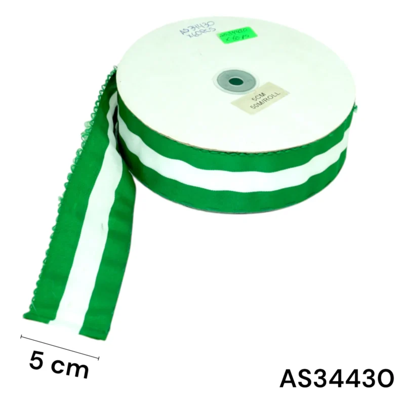 CINTA PARA ESCARAPELA CON HILO DE 5 CM