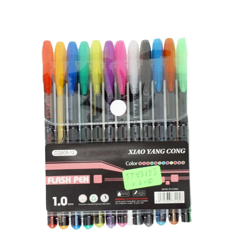 LAPICEROS GEL 12PCS