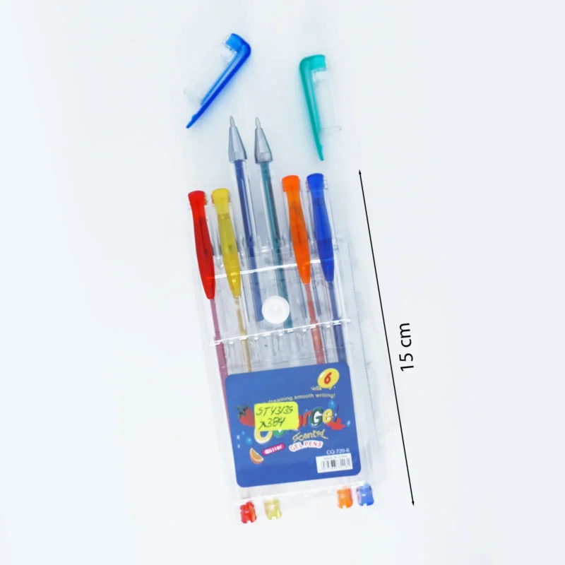 LAPICEROS GEL 6PCS
