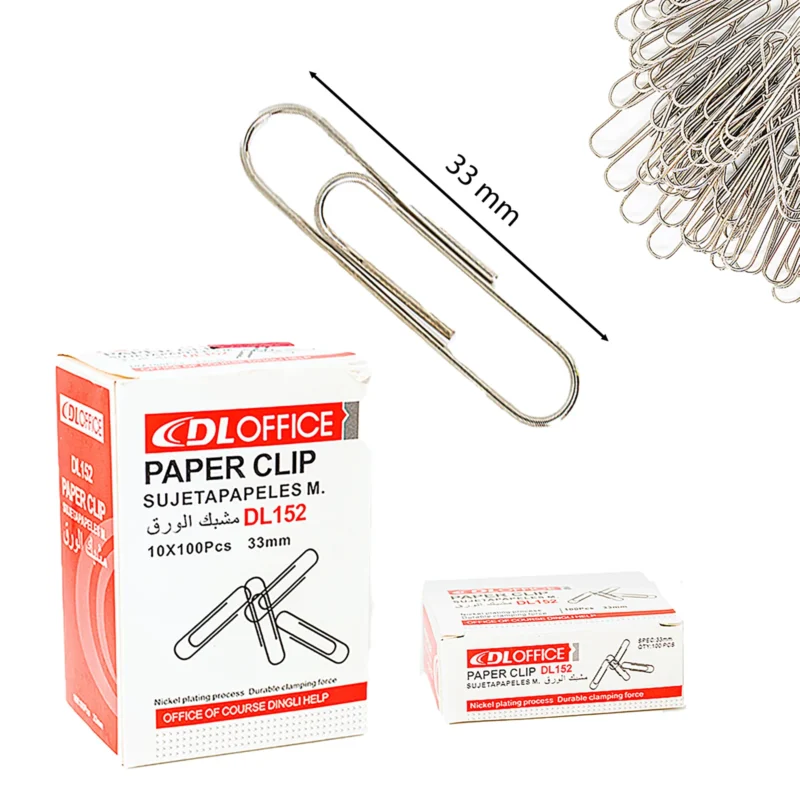 CLIP PARA PAPEL 100 Pcs