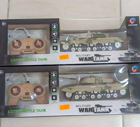 TANQUE A CONTROL DE JUGUETE