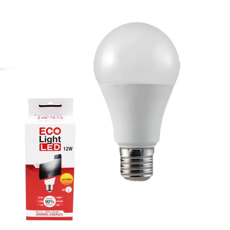 ECO YT-A60-1-12W E27 2700K COLORBOX