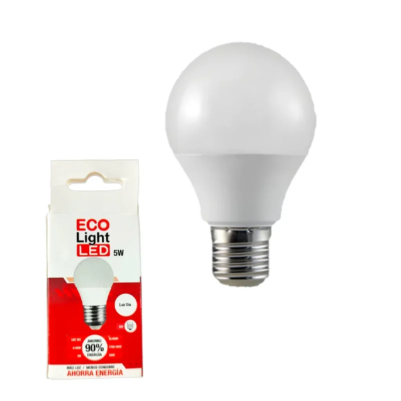 ECO YT-A50-1 - 5W E27 6400K COLORBOX