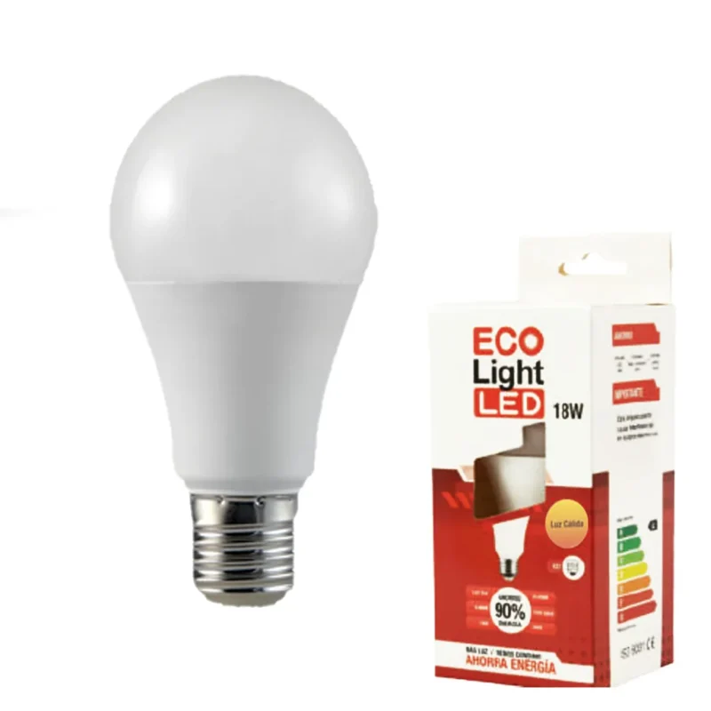 ECO YT-A70-1 -18W E27 2700K COLORBOX