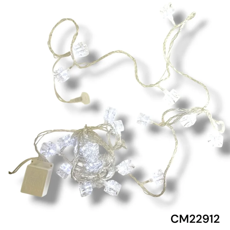 TIRA DE LUCES "HIELO" X4M (CALIDO)