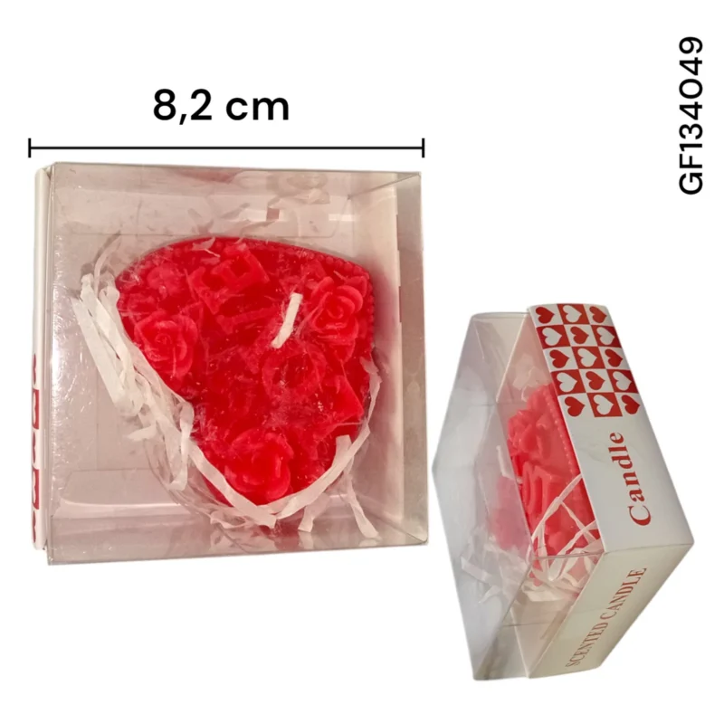 VELA AROMATICA DE CORAZON