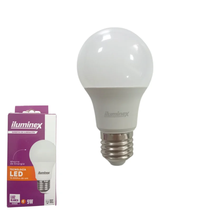 LED BULB TM-A60-5 9W E27 6400K COLORBOX