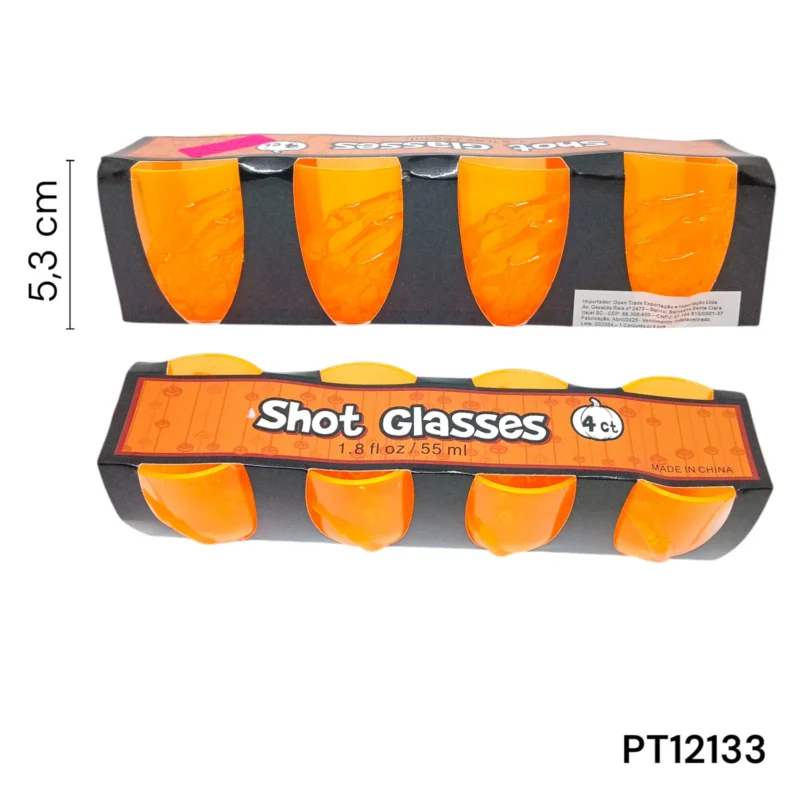 SHOT DE HALLOWEEN X4PCS