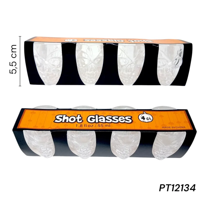 SHOT DE HALLOWEEN X4PCS