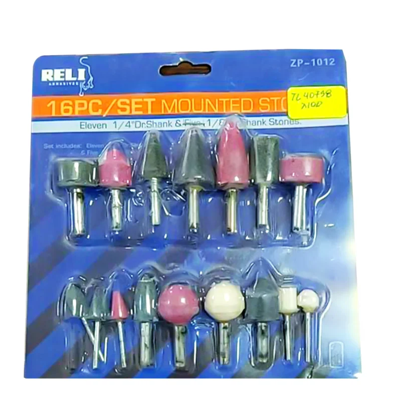 SET X 16PZ PIEDRA ESMERILAR 1,4 1,8