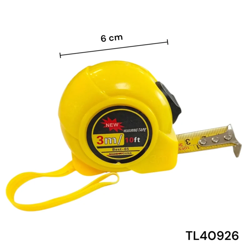 FLEXOMETRO O CINTA METRICA 3 MTS X 16 MM