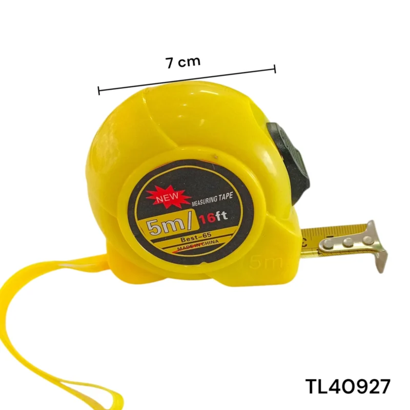 FLEXOMETRO O CINTA METRICA 5 MTS X 16 MM