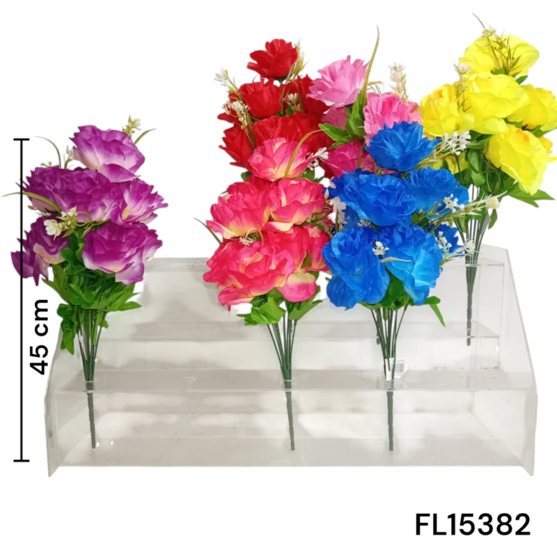 ROSA ABIERTA X12PCS