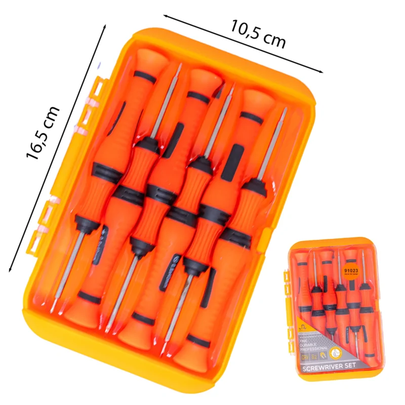 SET DESARMADORES PERILLERO X 6PZ